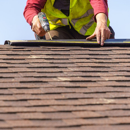 repairs on a shingle roof