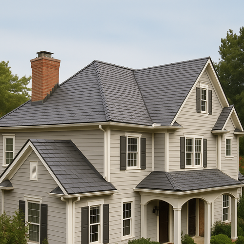 synthetic slate shingles